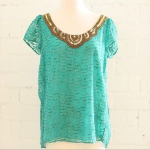 Antropologie Textured Top